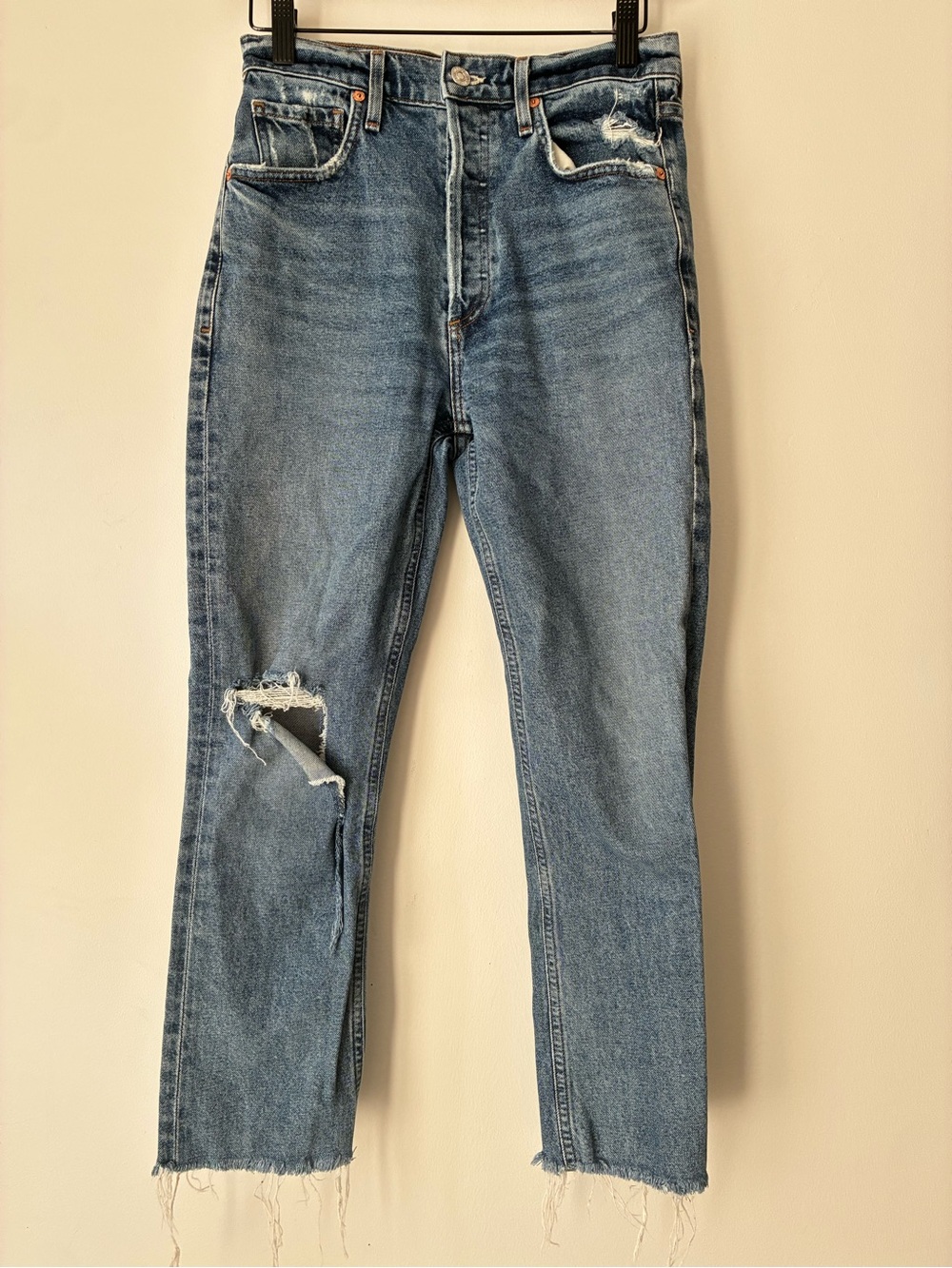 Citizens of Humanity Jeans Women’s 25 Jolene High Rise Vintage Slim Distressed